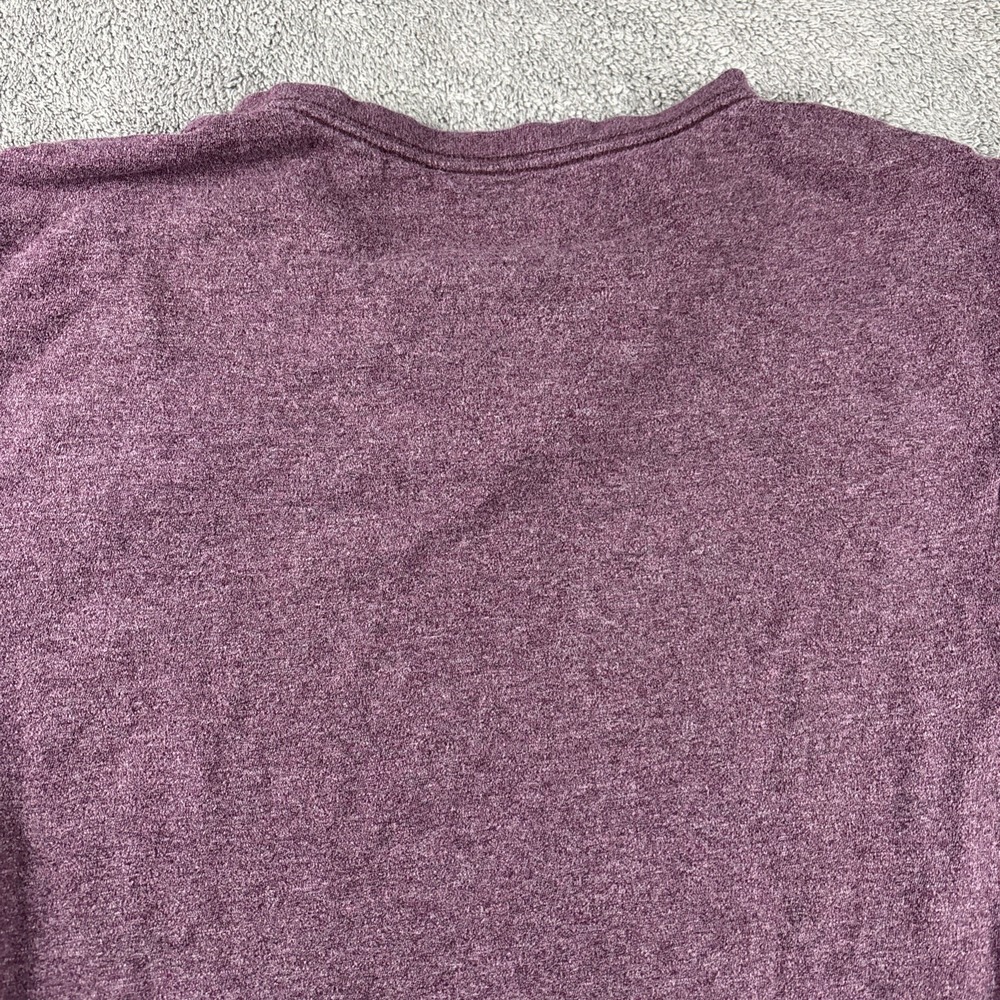American Eagle Polo Shirt Mens‎ Medium Purple Super Soft Standard Fit - Picture 11 of 11